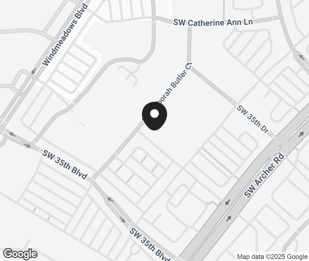 Google Map of 3625 Sw 32Nd Ct. Suite 100, Gainesville FL 32608