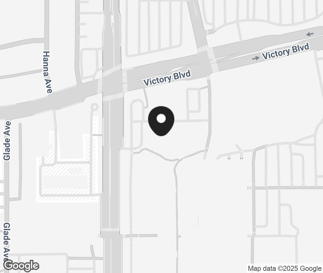 Google Map of 6600 Topanga Canyon Blvd., Canoga Park CA 91303