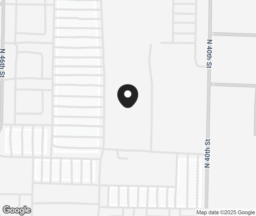 Google Map of 301 North 46Th Street, Rogers AR 72756