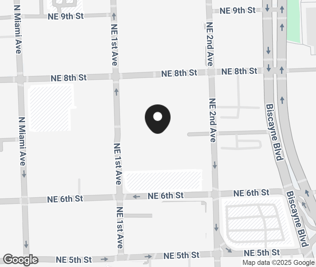 Google Map of 652 Ne 2Nd Avenue Space 156, Miami FL 33132