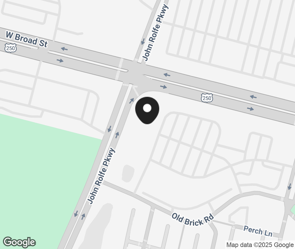 Google Map of 11351 W Broad Street, Glen Allen VA 23060