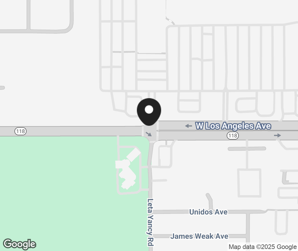 Google Map of 800 New Los Angeles Ave, Moorpark CA 93021-3585