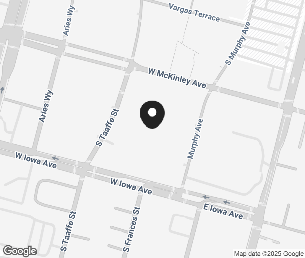 Google Map of 298 W Mckinley Ave, Sunnyvale CA 94086