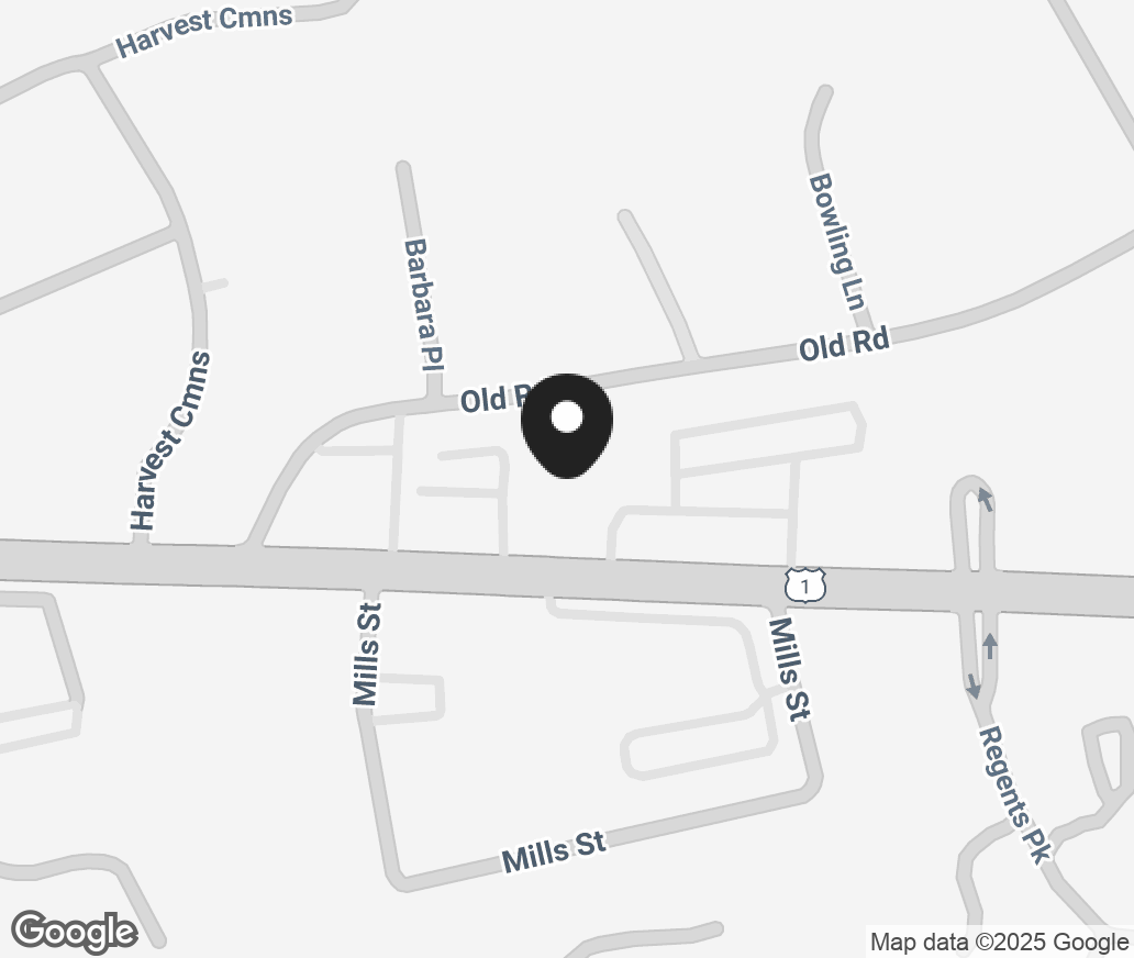 Google Map of 1365 Post Road East, Westport CT 06880