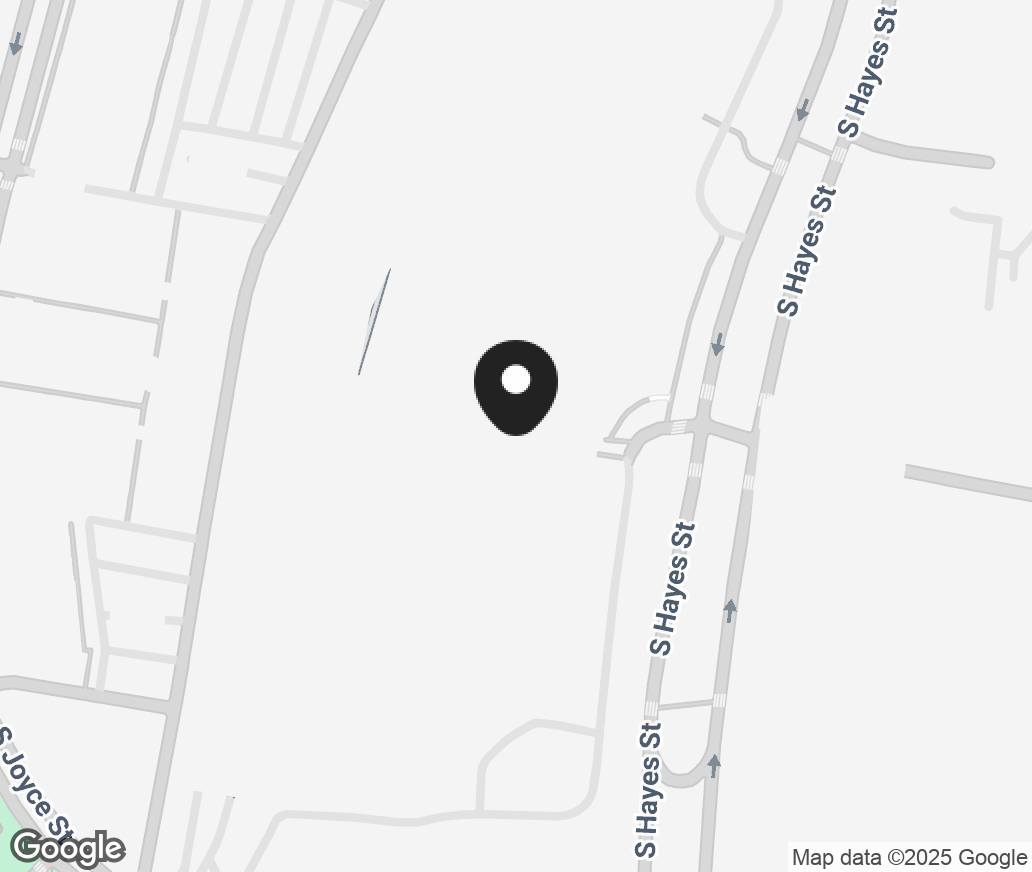 Google Map of 1000 South Hayes St, Arlington VA 22202