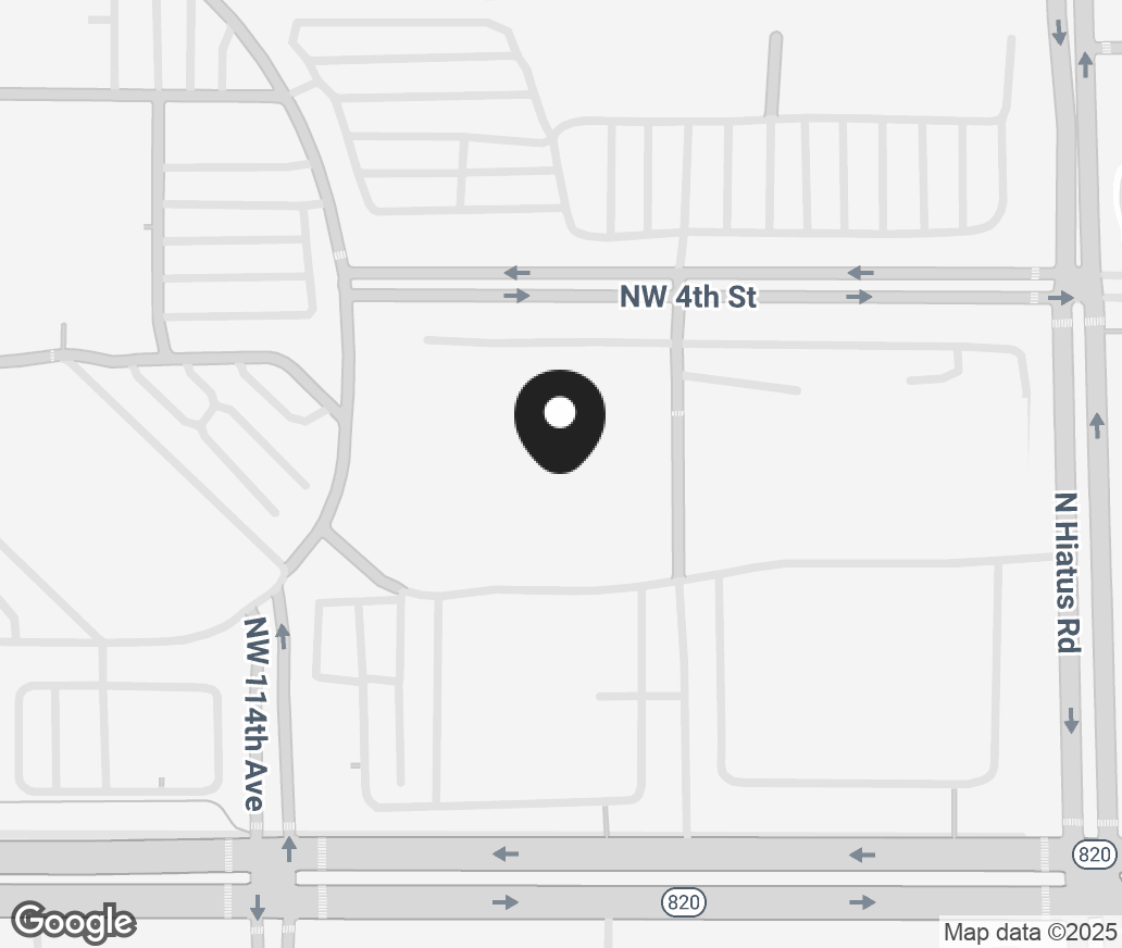 Google Map of 11253 Pines Blvd, Pembroke Pines FL 33026