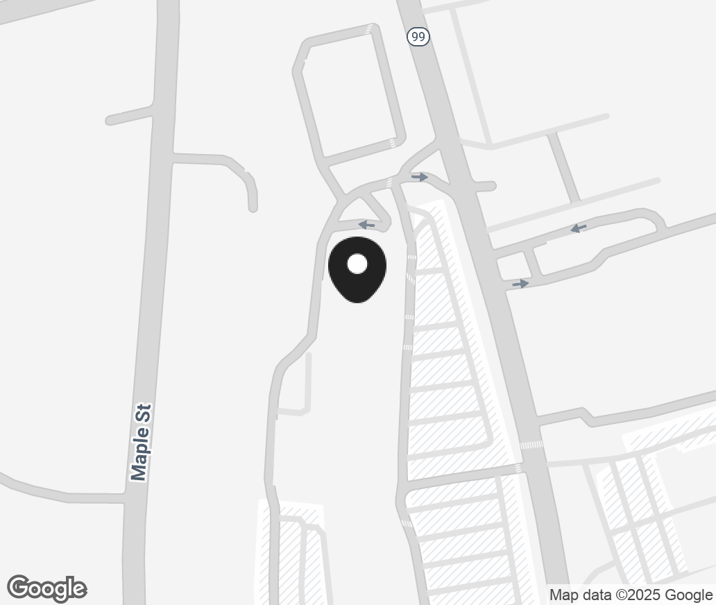 Google Map of 1053 Silas Deane Highway, Wethersfield CT 06109