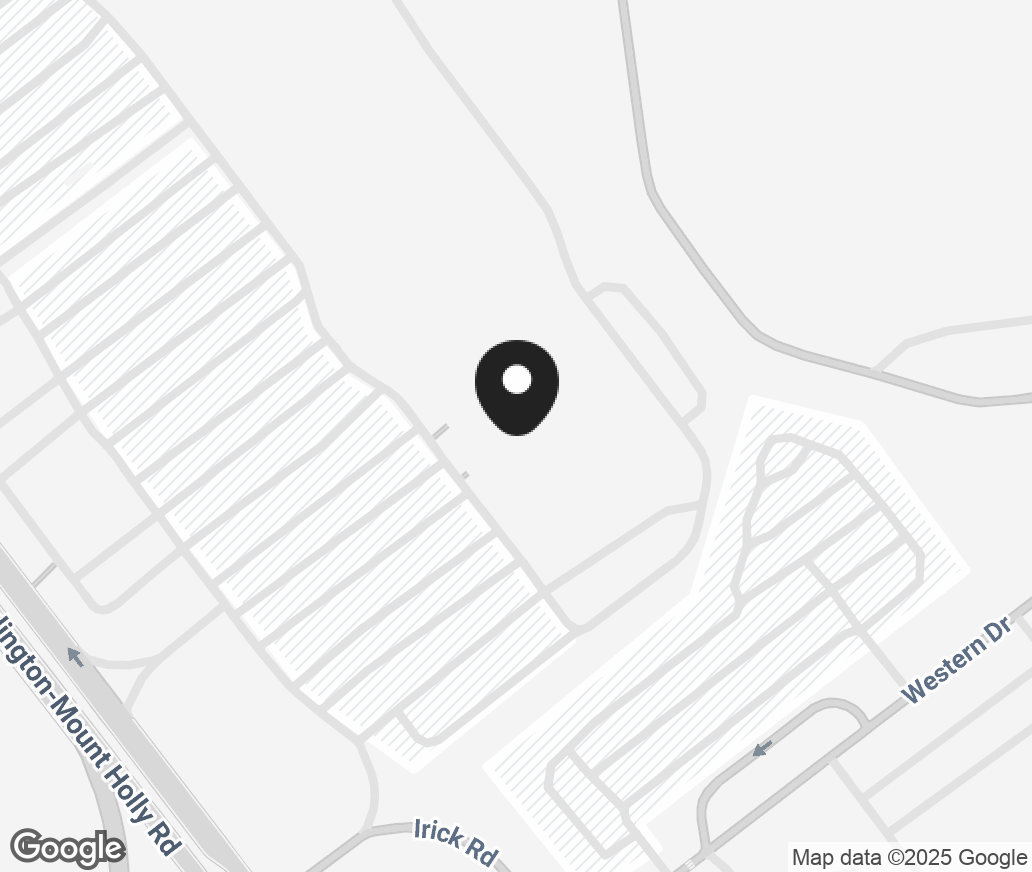 Google Map of 2703 Burlington Mt Holly Rd, Westampton NJ 08060
