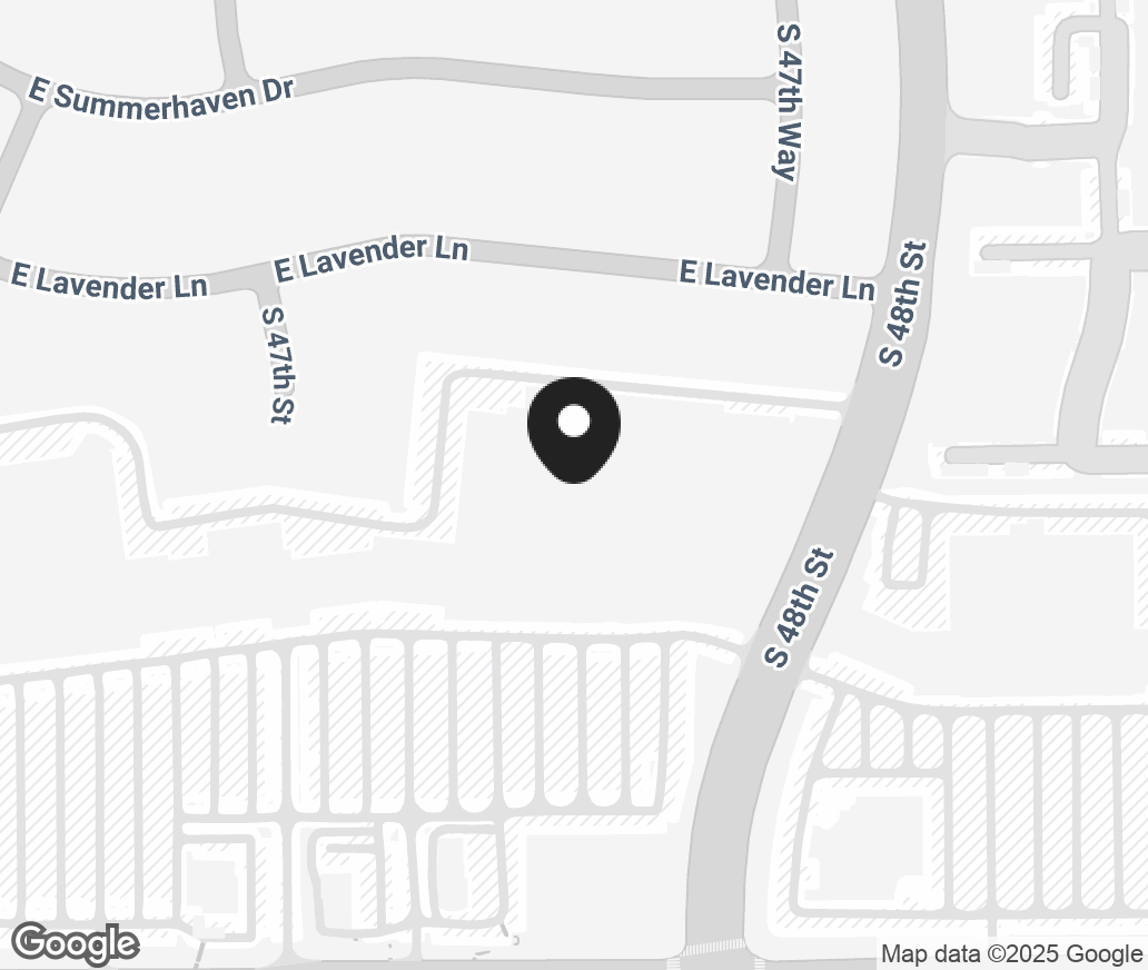 Google Map of 4734 E Ray Rd, Phoenix AZ 85044