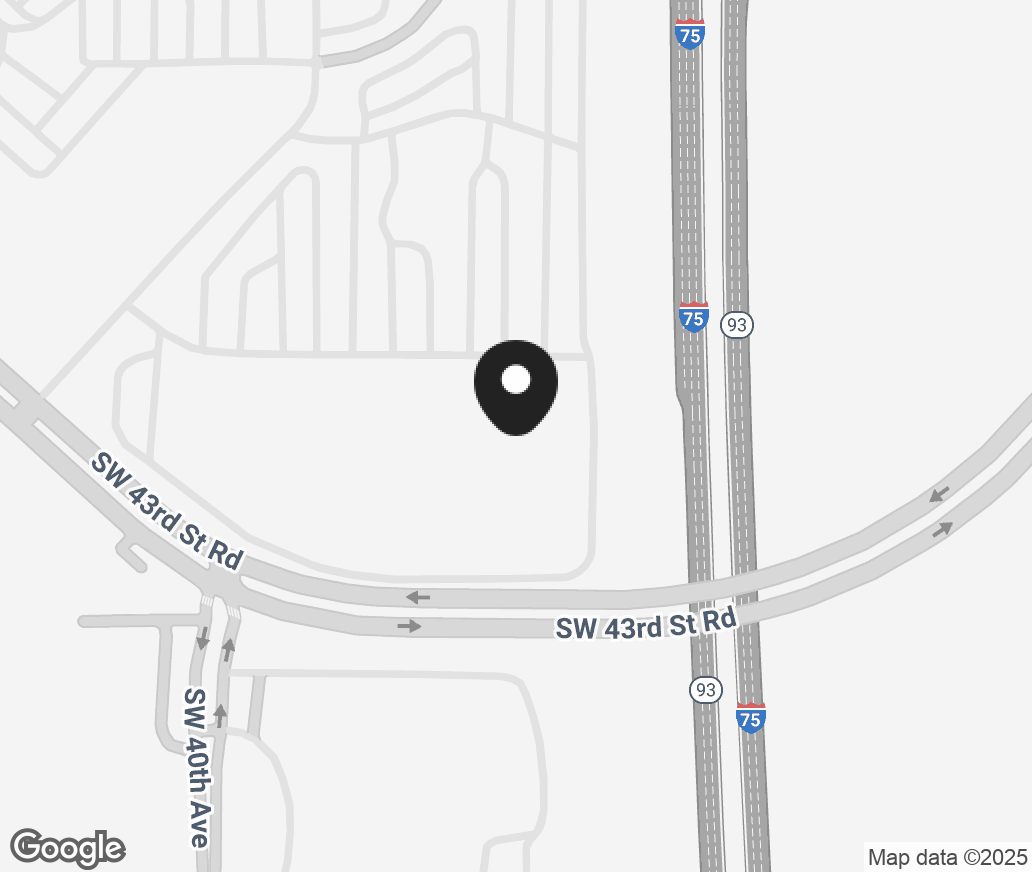 Google Map of 4031 Sw 43Rd Street Road, Ocala FL 34474