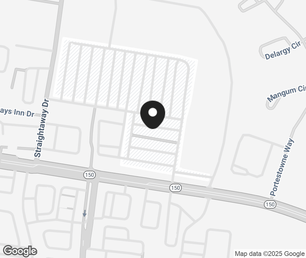 Google Map of 350 West Plaza Dr, Mooresville NC 28117