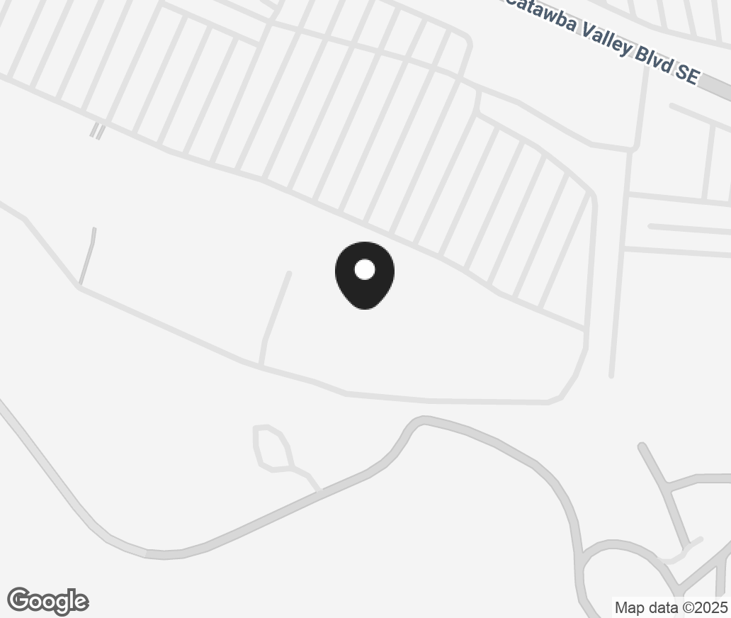 Google Map of 1920 Catawba Valley Blvd Se, Hickory NC 28602