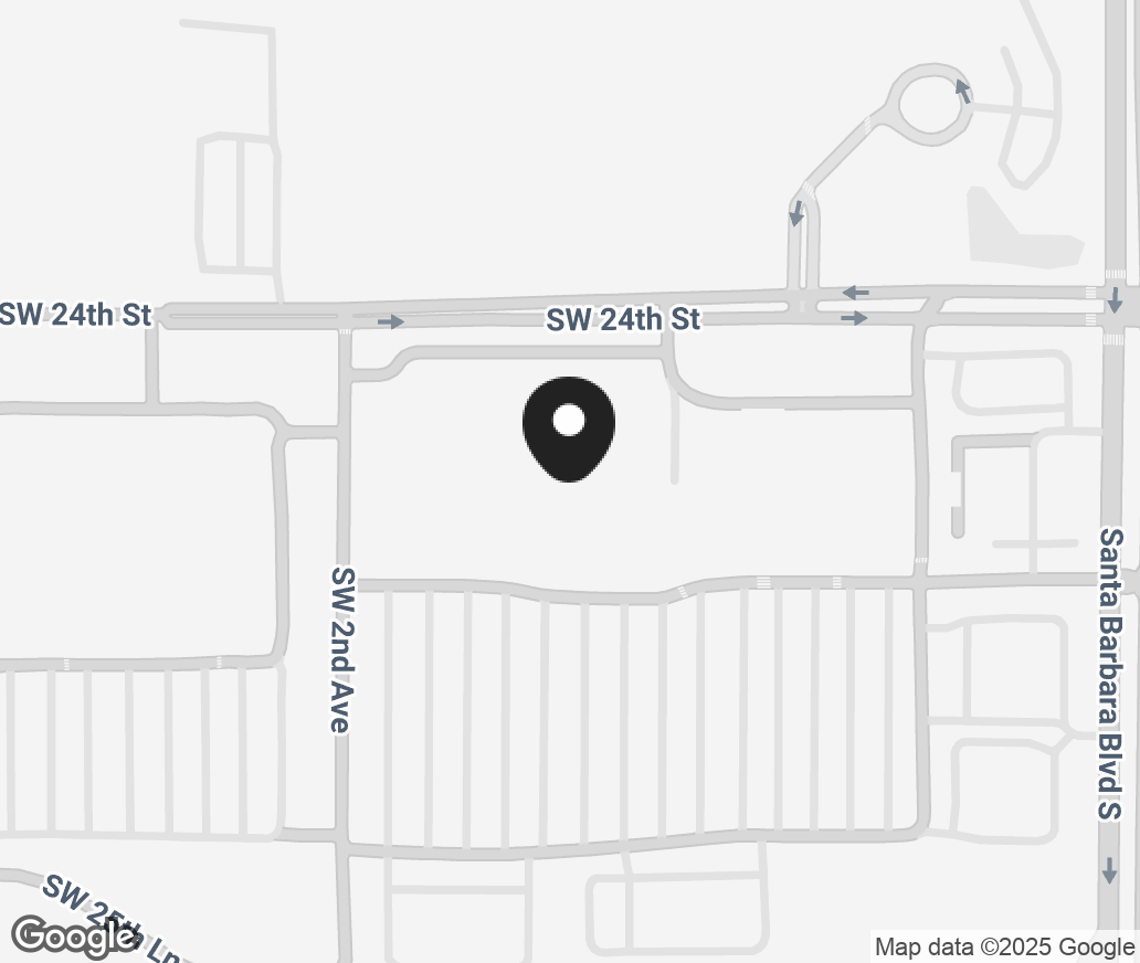 Google Map of 2430 Santa Barbara Blvd, Cape Coral FL 33914-4485