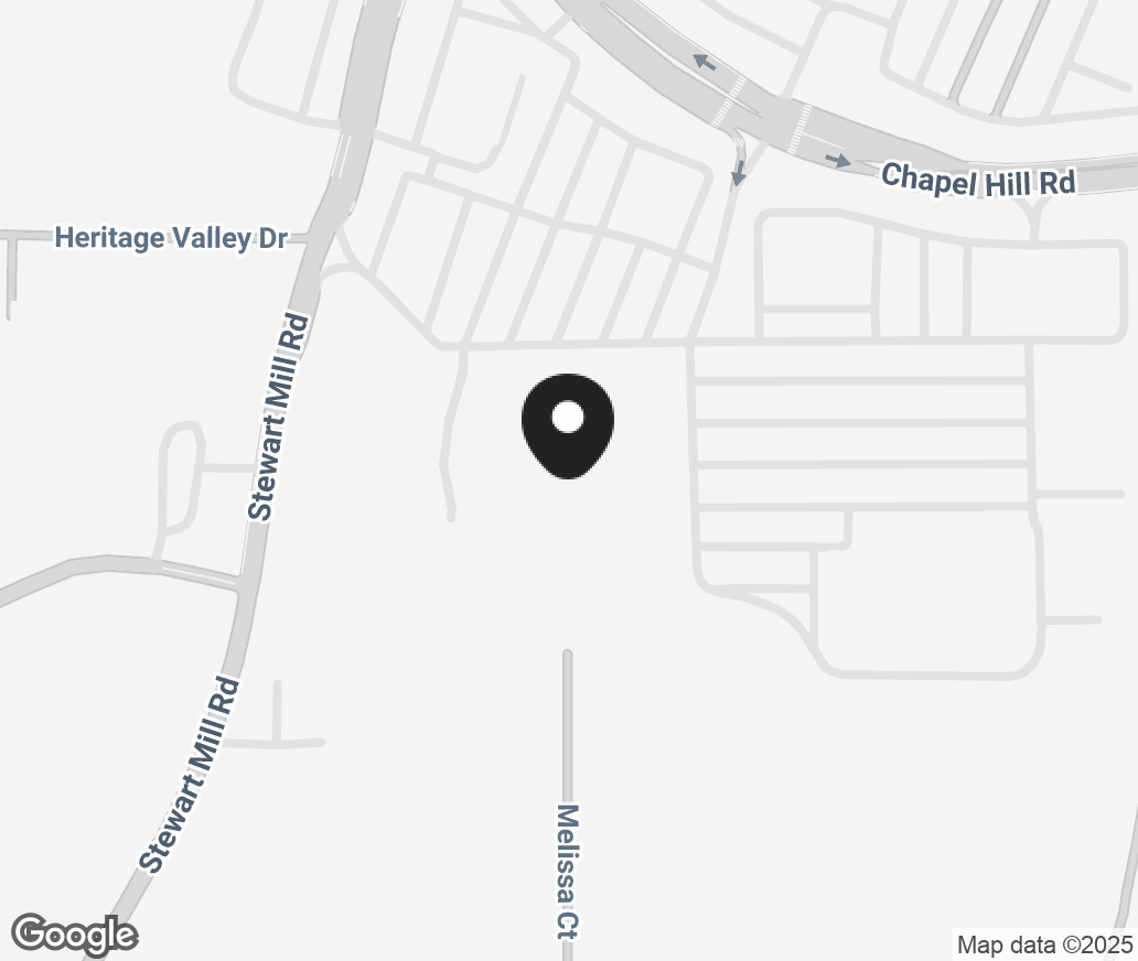 Google Map of 2989 Chapel Hill Rd, Douglasville GA 30135
