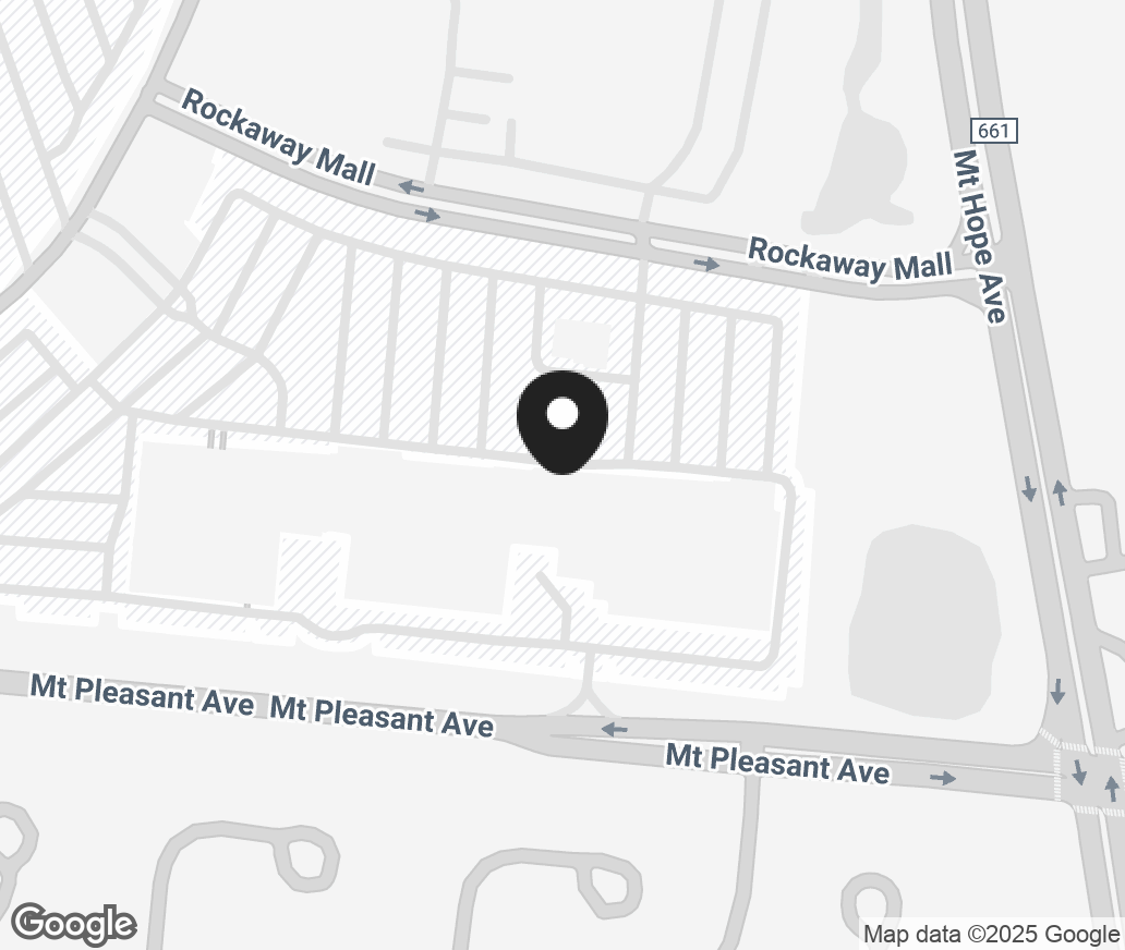 Google Map of 343 Mount Hope Avenue, Rockaway NJ 07801