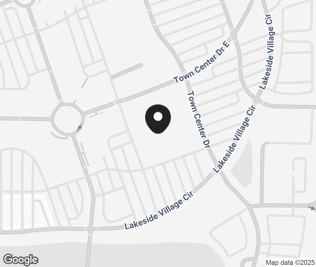 Google Map of 1400 Town Center Dr., Lakeland FL 33803