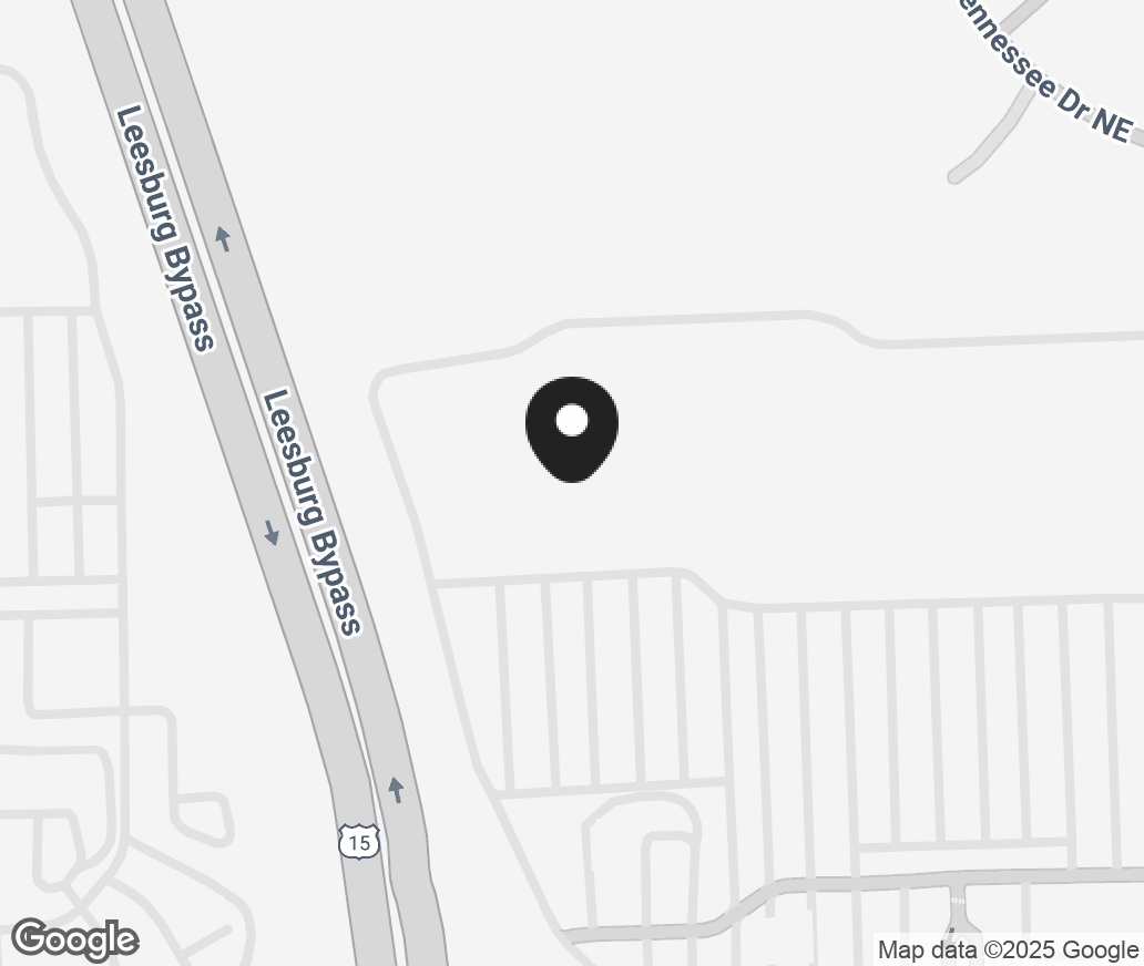 Google Map of 1040 Edwards Ferry Rd Ne, Leesburg VA 20176