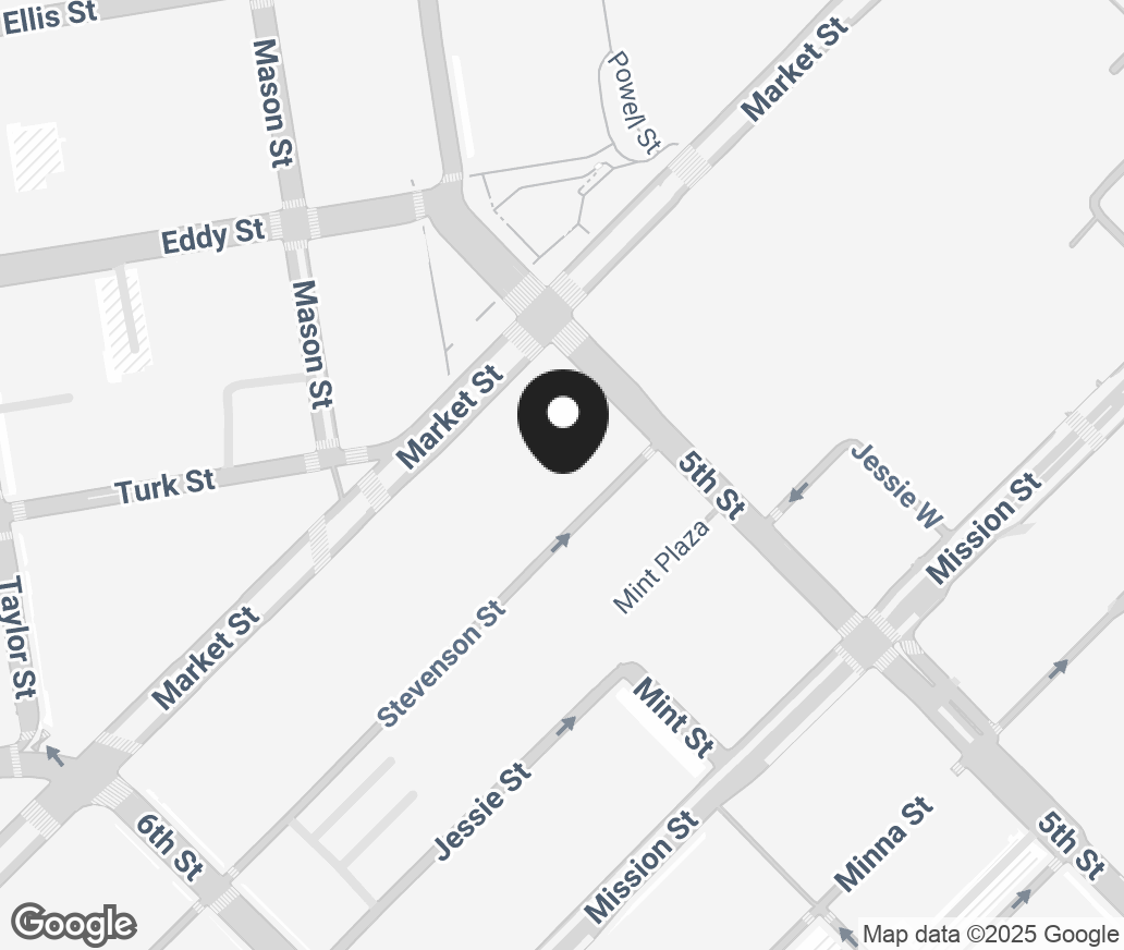 Google Map of 901 Market Street, San Francisco CA 94103