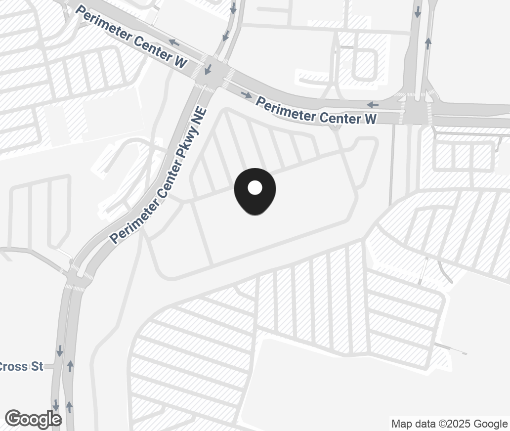 Google Map of 120 Perimeter Center West, Dunwoody GA 30346